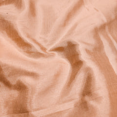 Orange organza banarasi handwork unstitched suit
