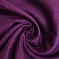 Dark Purple Printed Floral Handwork Embroidered Unstitched Suit