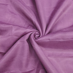 Purple Cotton Silk Embroidery Work unstitched suit set