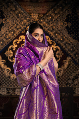 Banarasi tissue silk saree