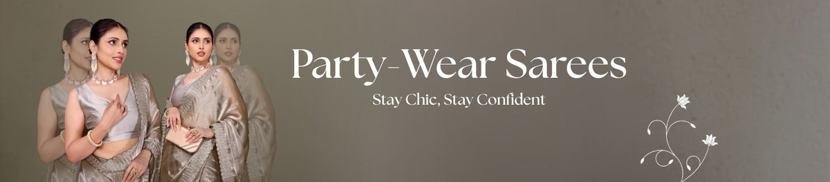 Partywear Sarees