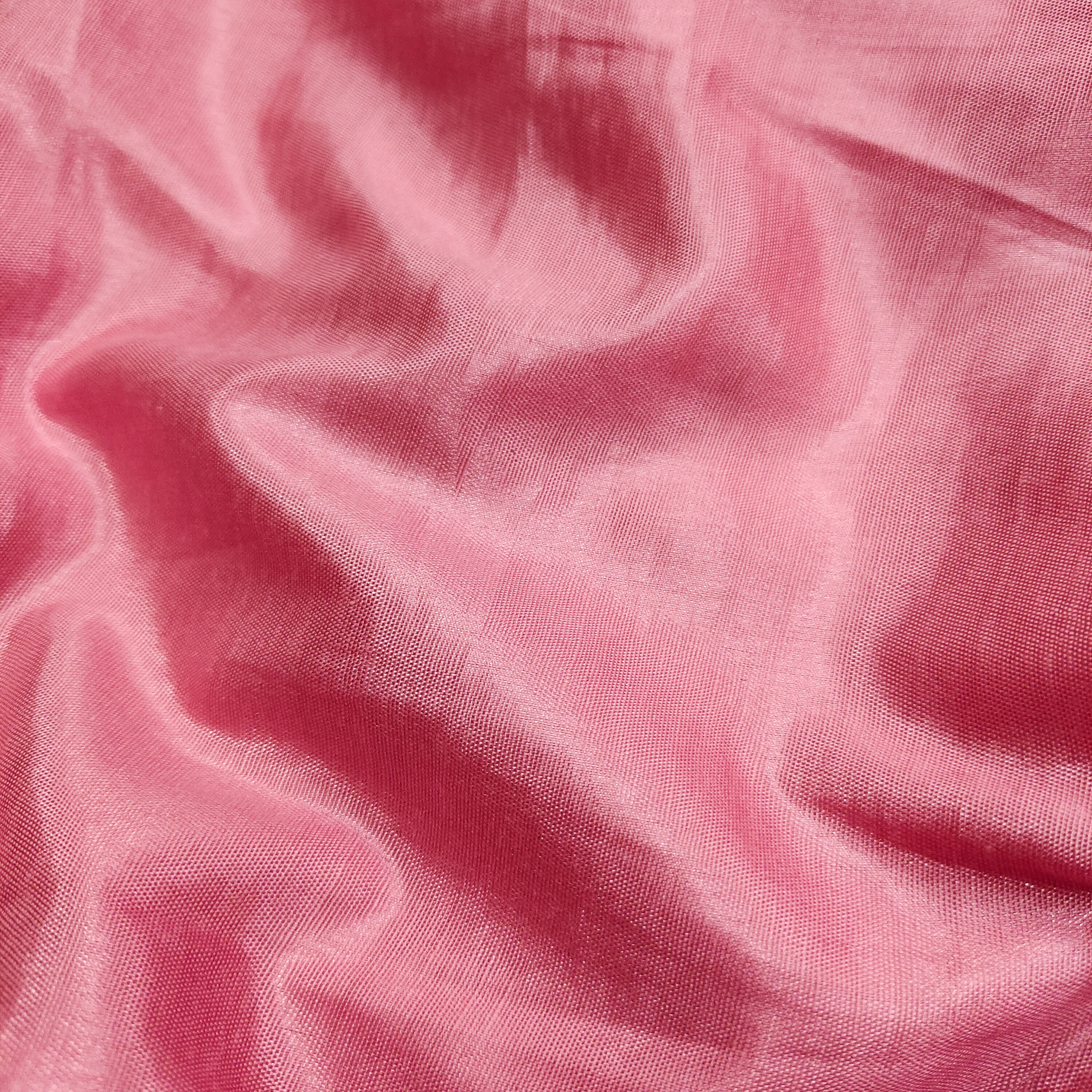 Pink and Blue organza banarasi handwork unstitched suit