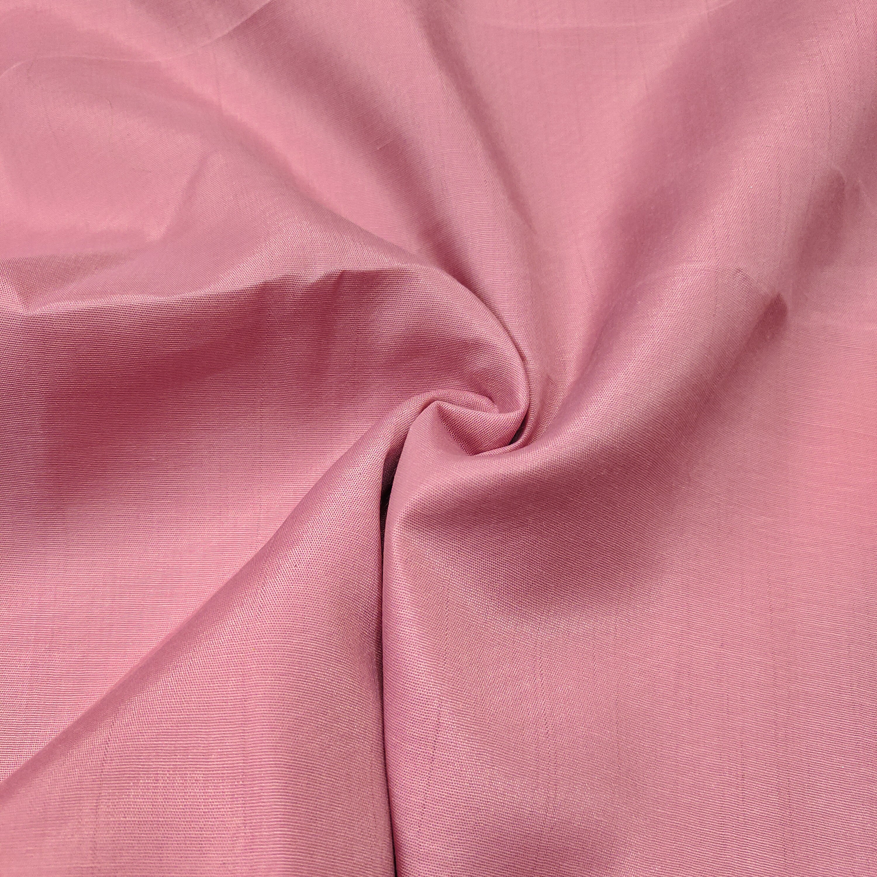 Pink Premium Cotton Handwork Unstitched suit For Engagement