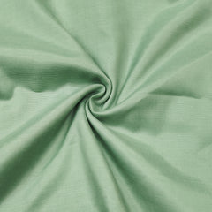 Green Premium Cotton Handwork Unstitched suit For Navratri Pooja