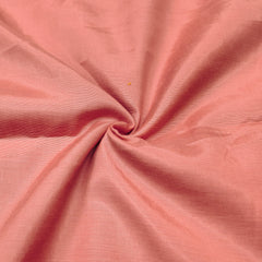 Peach Premium Cotton Handwork Unstitched suit For Dandiya night