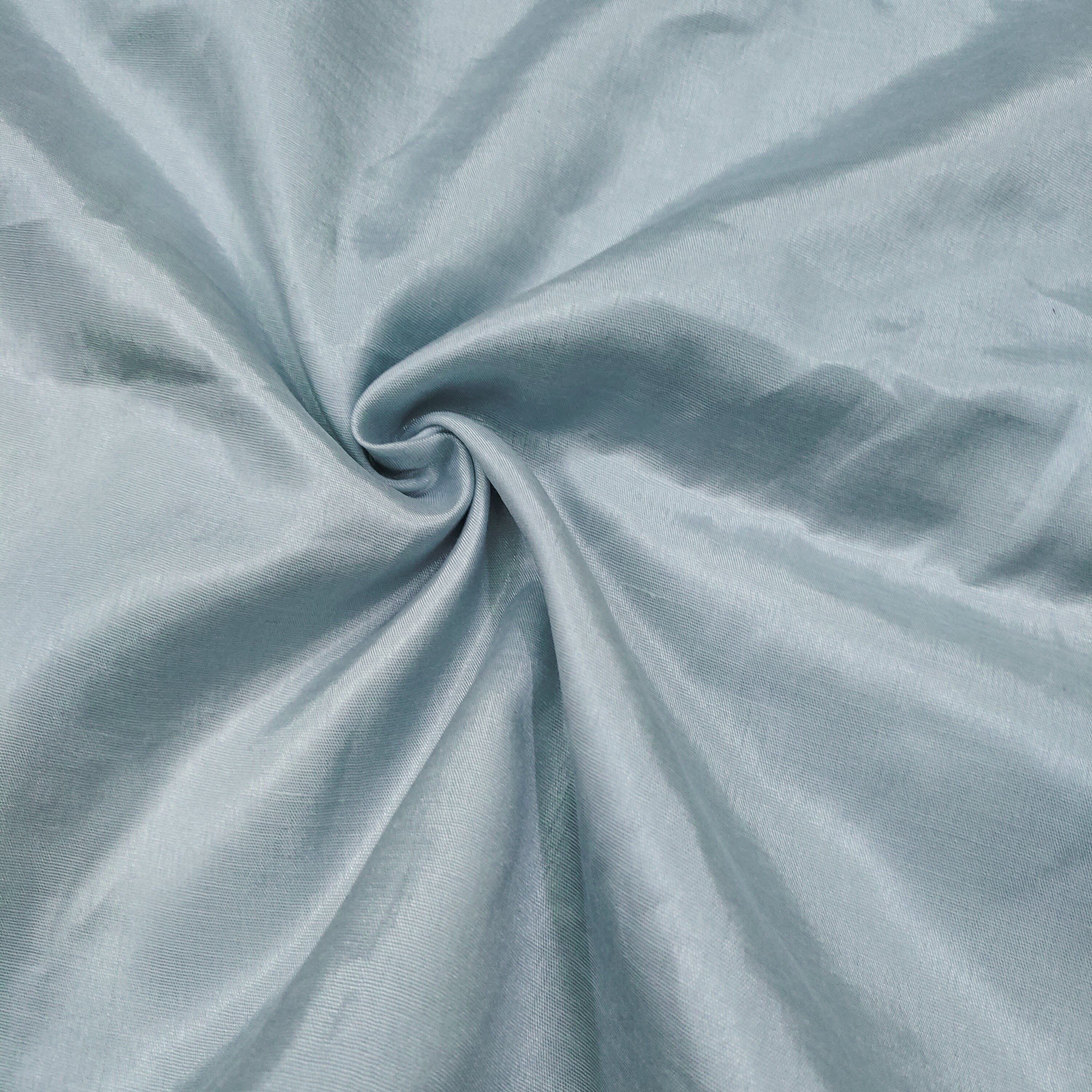 Teal Green Viscose Position Floral Handwork unstitched suit set