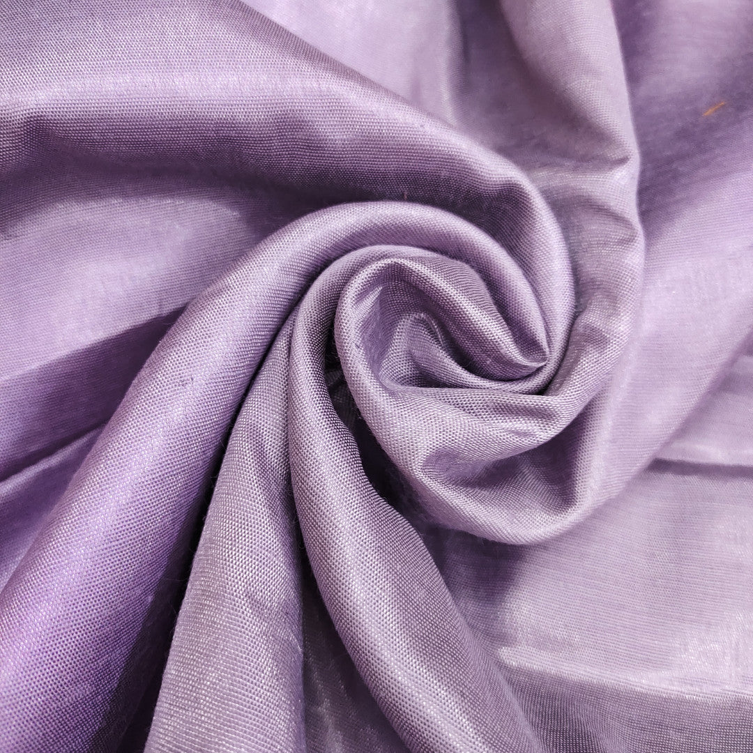 Purple Viscose Handwork Unstitched Suit Set
