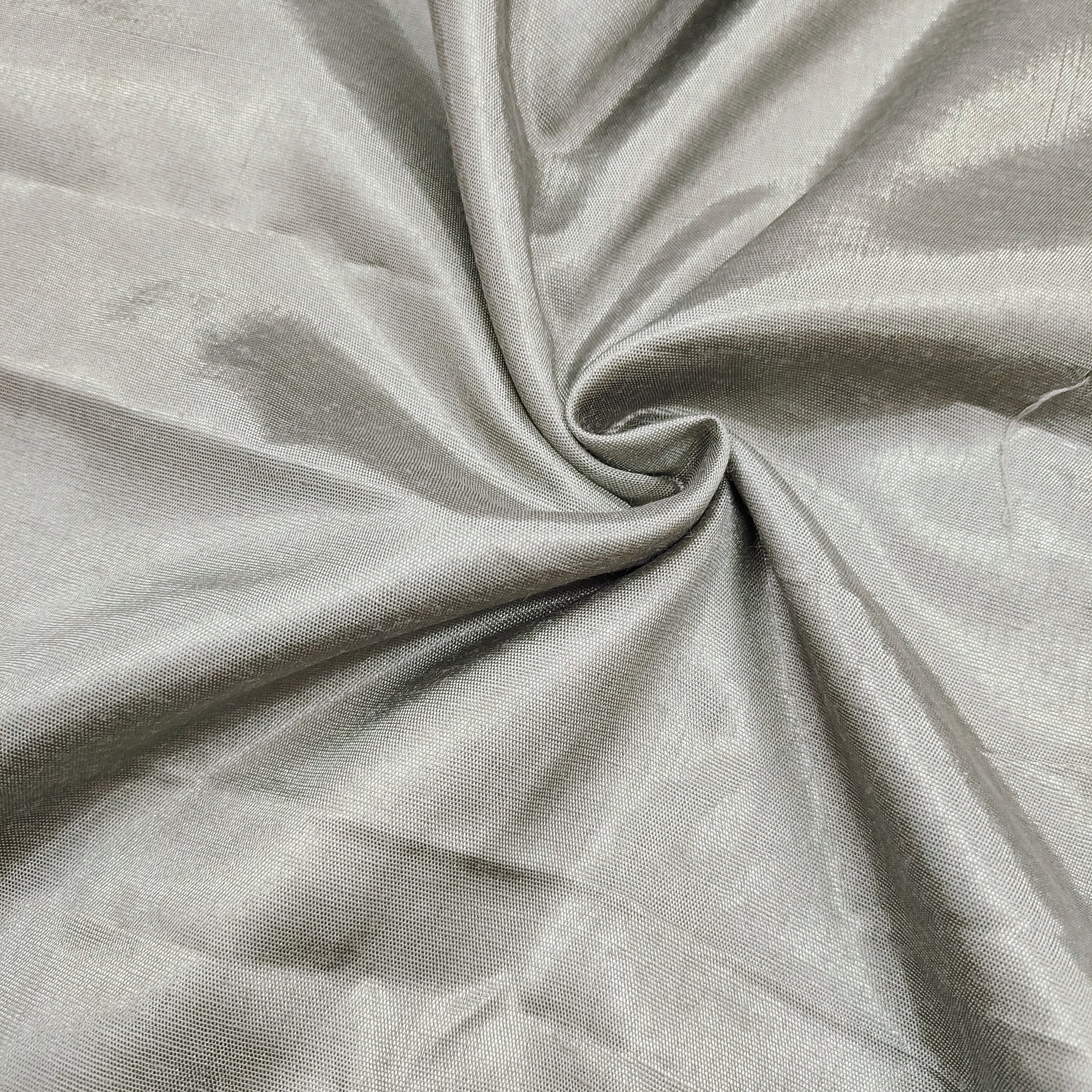 Grey Handworked Viscose Unstitched Suit