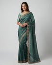 Rama Floral Sequins Jimmy Choo Saree
