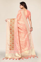 Designer Embroidery Saree Yellow For Wedding
