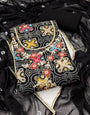 Black Bandhani Print on Cotton Unstitched Suit