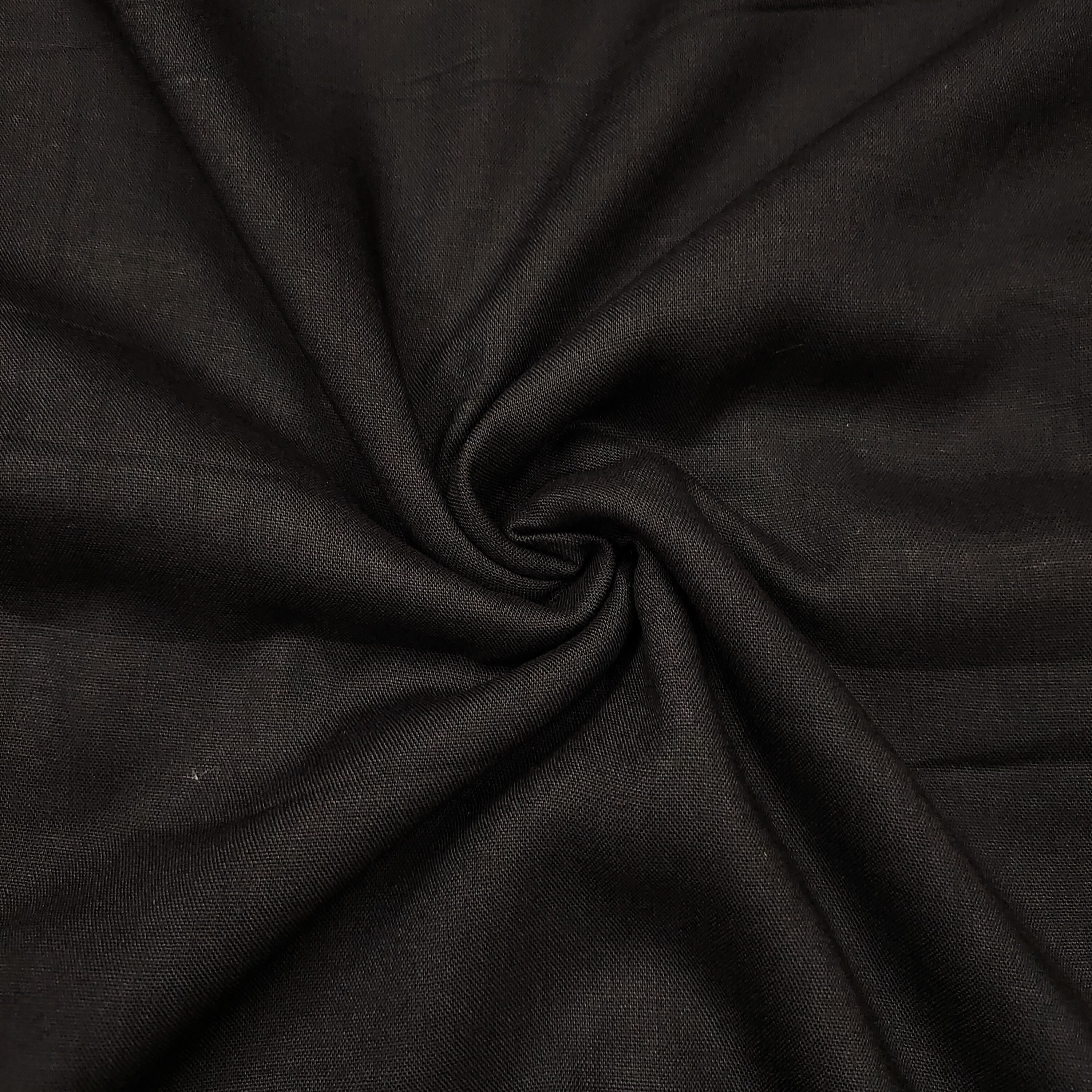 Black Bandhani Print on Cotton Unstitched Suit