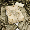 Cream Yellow Modal Cotton Silk Unstitched suit set