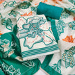 Sky Blue Pure Cotton Unstitched Suit Set