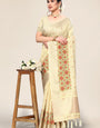 designer embrodary sarees Yellow