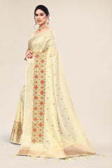 designer embrodary sarees Yellow