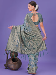 traditional pure Cotton saree for functions