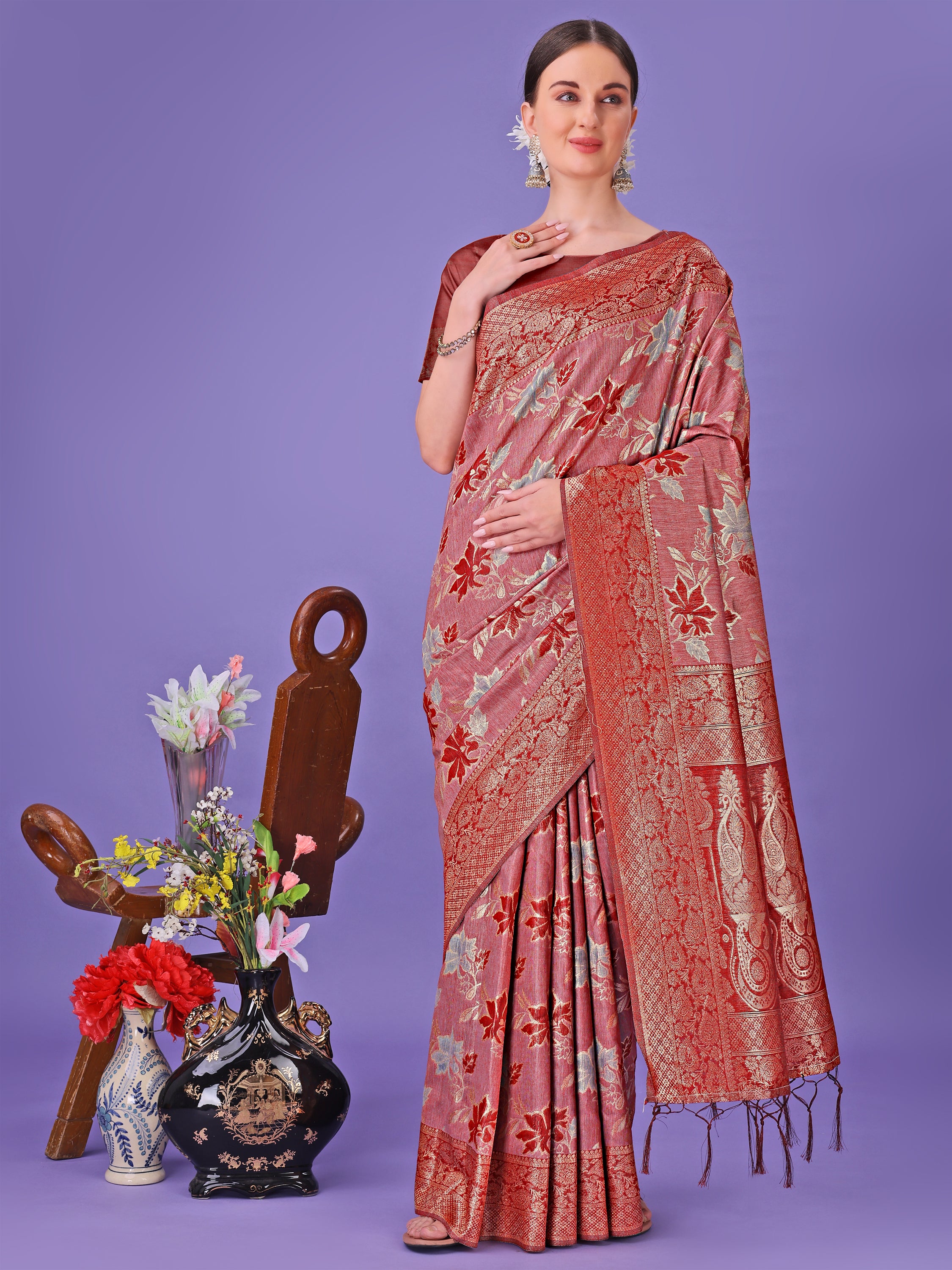 Pure Cotton traditional Saree for women