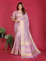 purple cotton saree new model 2025